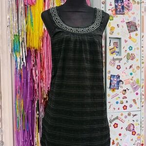 Y2K 2000s DKNY black mini dress